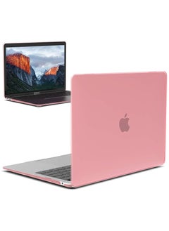 Generic MacBook Air 13 inch Case M1 A2337 A2179 A1932 2020 2019 2018 Release, Slim Plastic Matte Hard Cover Compatible Mac Air 13.3 inch with Retina Display (pink)  - Image 4