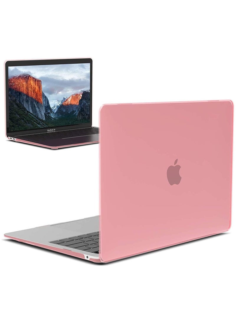 Generic MacBook Air 13 inch Case M1 A2337 A2179 A1932 2020 2019 2018 Release, Slim Plastic Matte Hard Cover Compatible Mac Air 13.3 inch with Retina Display (pink)  - Image 4