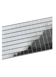 Excefore 1464 Pieces Self-Adhesive Mini Square Glass, Decorative Craft DIY Accessory Mirrors Mosaic Tiles (Silver)  - Image 5