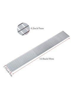 Excefore 1464 Pieces Self-Adhesive Mini Square Glass, Decorative Craft DIY Accessory Mirrors Mosaic Tiles (Silver)  - Image 2