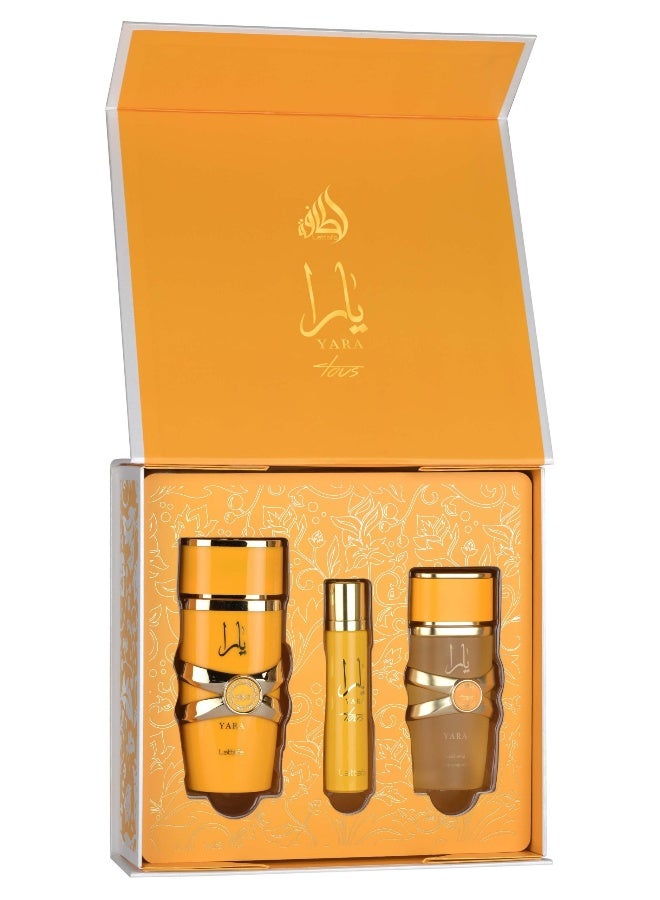 Lattafa Giftset Yara Tous - 12Ml - Hairmist - Image 1