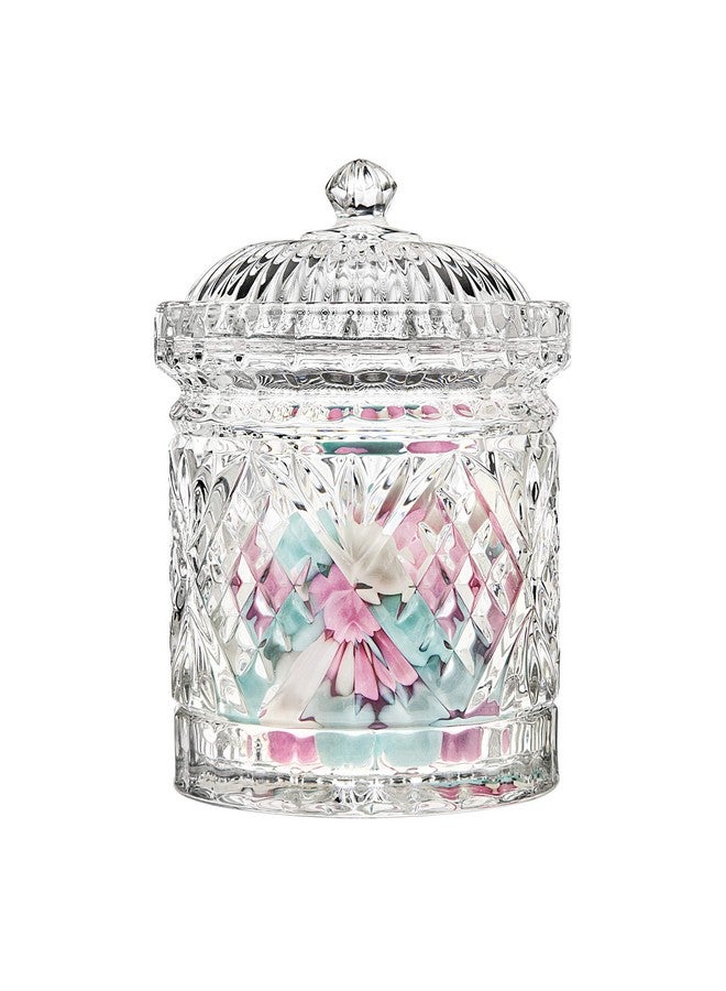 Godinger Godinger Canister Set, Crystal Glass Canisters Food Storage Candy Jars - Dublin Collection, Set of 3  - Image 1