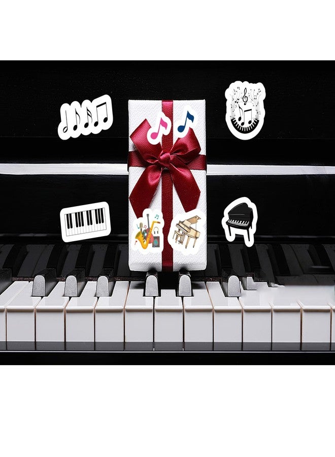 كوبا بلاي ملصقات نوتات البيانو من CupaPlay، 912 قطعة - هدايا وديكورات حفلات أعياد ميلاد الموسيقيين وحفلات استقبال المولود الجديد - Image 4