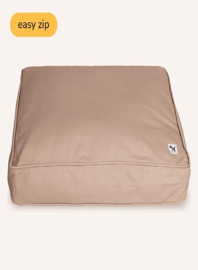 Molly Mutt Molly Mutt Medium to Large Dog Bed Cover - Wild Horses Print - Measures 27”x 36”x5’’ - 100% Cotton - Durable - Breathable - Sustainable - Machine Washable Dog Bed Cover  - Image 2