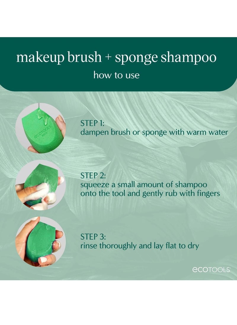 Ecotools ECOTOOLS Makeup Brush + Sponge Shampoo, 177ml  - Image 4