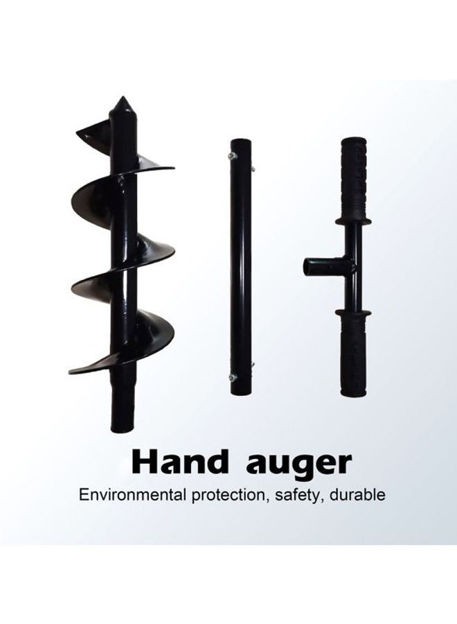 نيبمينينت لقمة مثقاب إيرث أوجر مزودة بمقبض أسود 36x11x15سم - Image 2