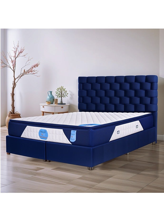 BACK CARE Backcare River Mattress from Back Care Gold Collection: Premium Support and Comfort with Advanced Ventilation and Antibacterial Protection for Optimal Spine Health 200x120x30 cm - Image 1