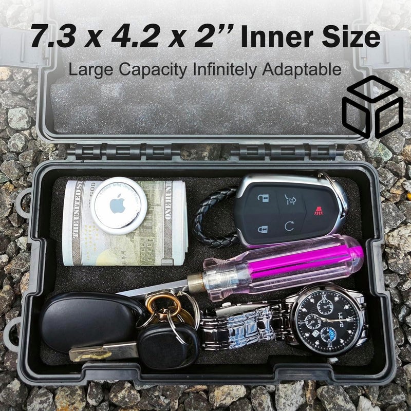 JFOMOYGI Magnetic Key Box - Hide A Key Magnetic Car Key Holder - Image 2