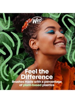 Wet brush Wet Brush Speed Dry Hair Brush – Pink Marble | Fast Drying Vented Design | HeatFlex Bristles for Damage-Free Blow Drying | Lightweight & Ergonomic Styling Brush  - Image 5