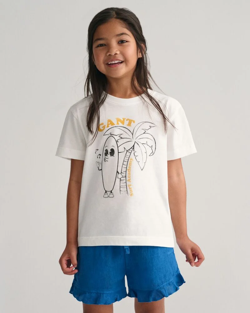 غانت Kids GANT Surf Academy T-Shirt