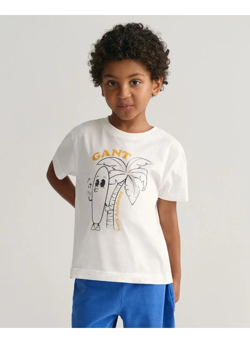 غانت Kids GANT Surf Academy T-Shirt