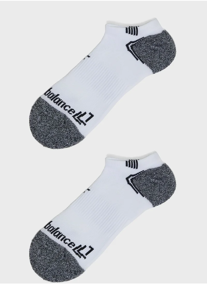 نيو بالانس 3 Pack No Show Run Socks