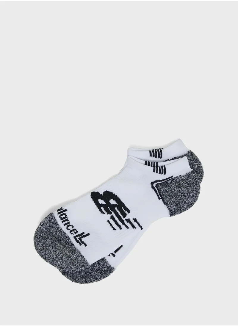 New Balance 3 Pack No Show Run Socks