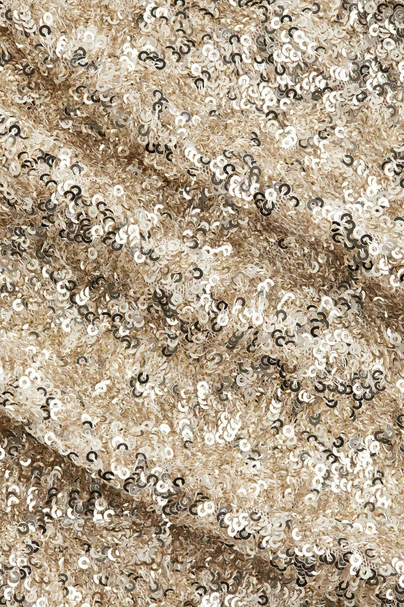 اتش اند ام بلوزة مزيّنة بالترتر