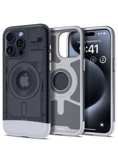 XiuWoo Classic C1 MagFit for iPhone 15 Pro Max Case Cover with MagSafe & Extreme Protection Tech  - Image 1