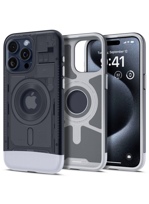 Classic C1 MagFit for iPhone 15 Pro Max Case Cover with MagSafe & Extreme Protection Tech
