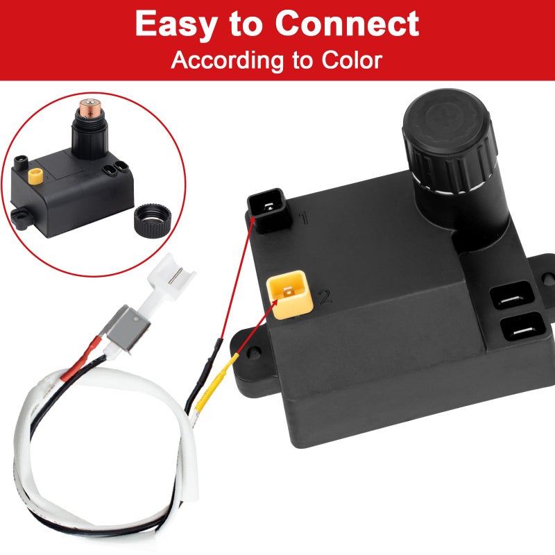 DELSbbq 7642 Grill Igniter Kit for Weber Spirit 210 310 Series Gas Grills, Replacement Part for Weber Spirit S-210 E-210 S-310 E-310 SP-310 Series with Up Front Controls Model Years 2013 and Newer - Image 4