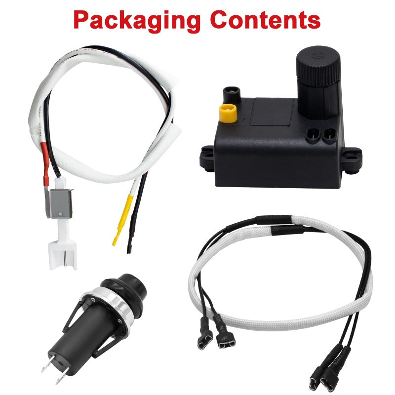 DELSbbq 7642 Grill Igniter Kit for Weber Spirit 210 310 Series Gas Grills, Replacement Part for Weber Spirit S-210 E-210 S-310 E-310 SP-310 Series with Up Front Controls Model Years 2013 and Newer - Image 2