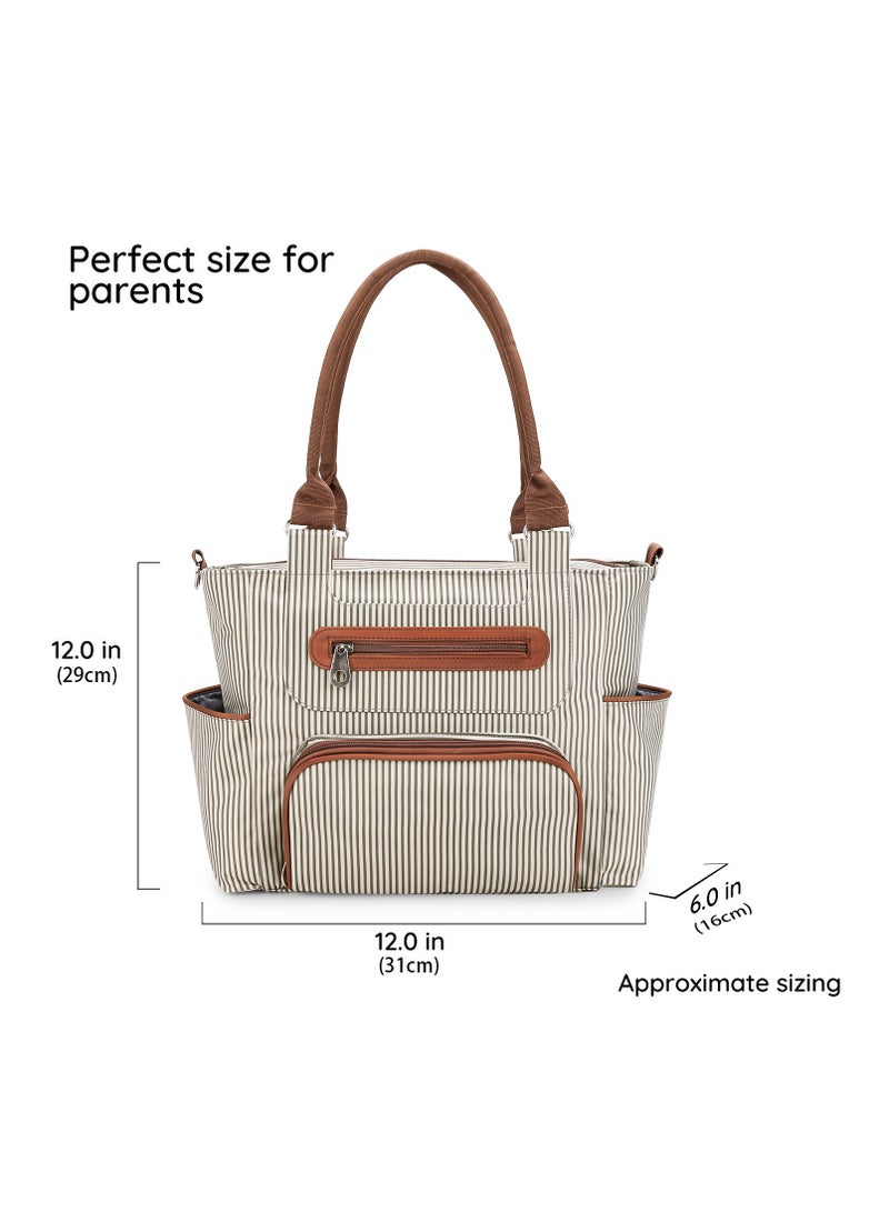 Multi-Functional Large-Capacity Diaper Bag – Mommy Tote Bag for Baby Essentials, Travel Handbag for Moms  - Image 5