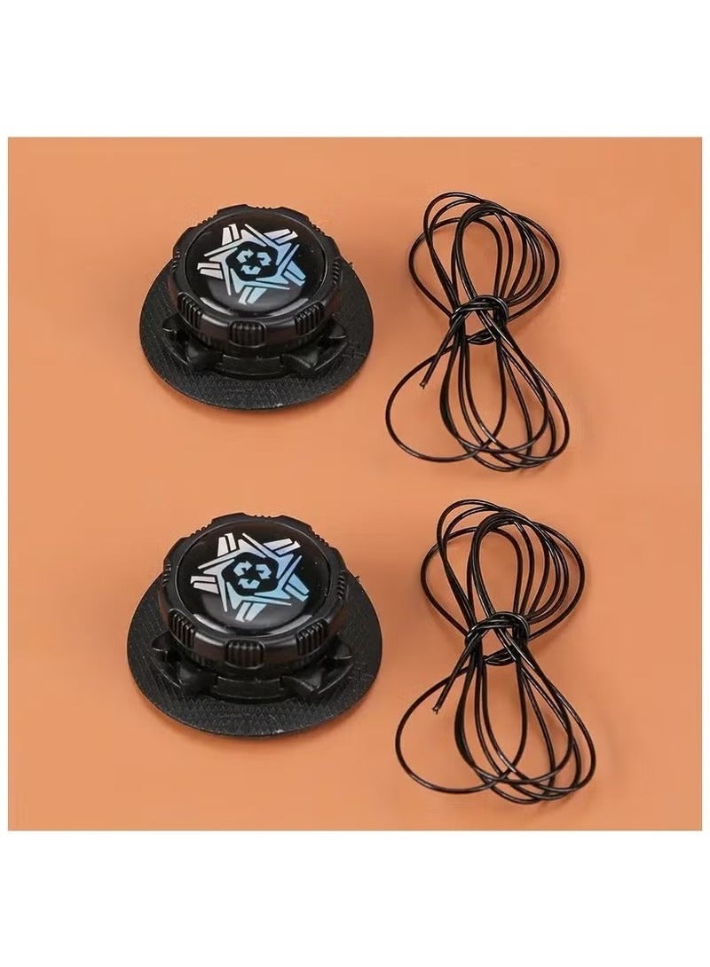 2pcs Portable Rotating Sport Shoes Buckles, Outdoor Sports Shoelace Accessories, No Tie, Buckle, Automatic Rotating Buckle, Suitable For Sports Enthusiasts - Image 1