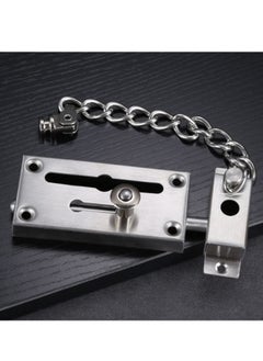 Y&D Door Chain Lock, Sliding for Front Door, Security Lock Safety Chain, Anti Theft Latch Limiter  - Image 4