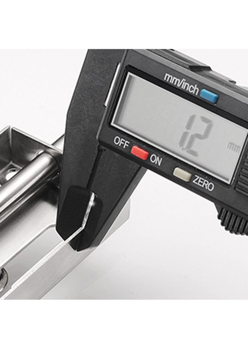 Y&D Door Chain Lock, Sliding for Front Door, Security Lock Safety Chain, Anti Theft Latch Limiter  - Image 5