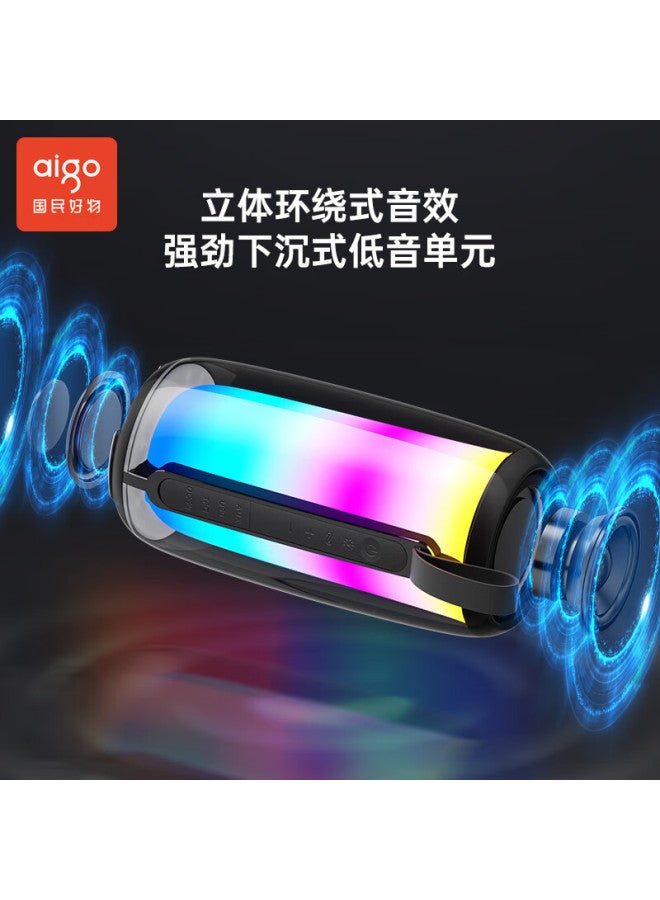 aigo Wireless Bluetooth Microphone Speaker All-in-one For Home Karaoke, Outdoor Square Dancing, Singing Machine, Family Ktv - Image 4