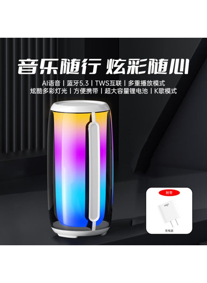 aigo Wireless Bluetooth Microphone Speaker All-in-one For Home Karaoke, Outdoor Square Dancing, Singing Machine, Family Ktv - Image 2