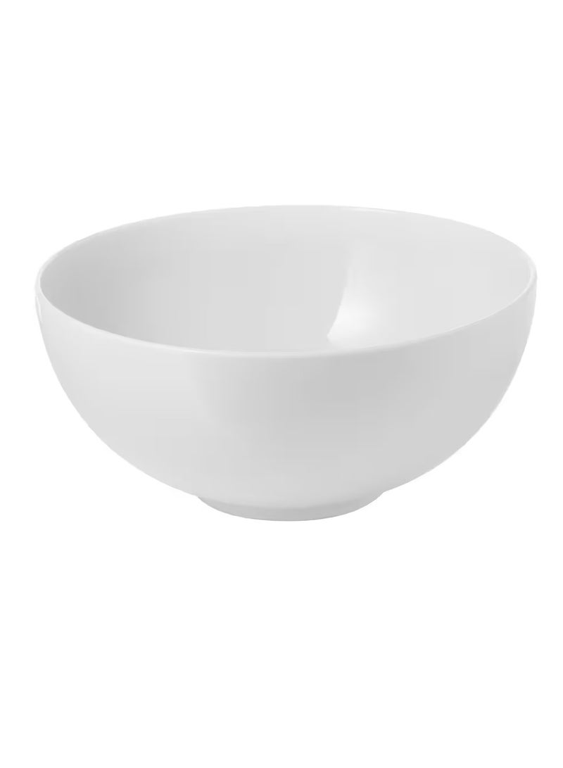 وعاء دائري ابيض 22 سم - Image 2