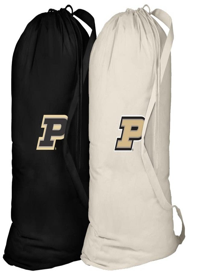 Purdue University Laundry Bag -2 Pc SET- Purdue Clothes Bags
