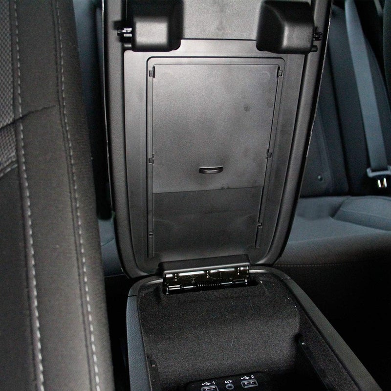 crosselec Center Console Organizer Insert Tray Armrest Box Cover Hidden Drawer for Dodge Charger 2011-2021/Chrysler 300 2015-2021 - Image 3
