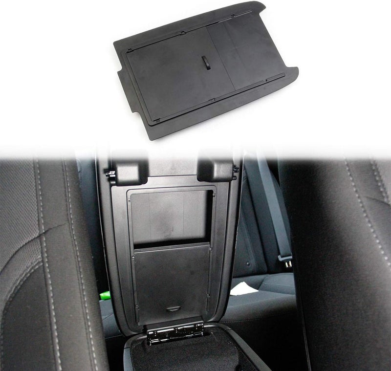 crosselec Center Console Organizer Insert Tray Armrest Box Cover Hidden Drawer for Dodge Charger 2011-2021/Chrysler 300 2015-2021 - Image 1