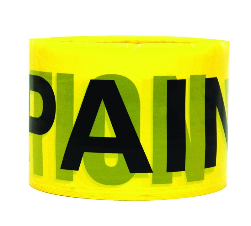 Trimaco Caution "WET PAINT" Plastic Banner Tape, 3-inch x 300-feet - Image 2