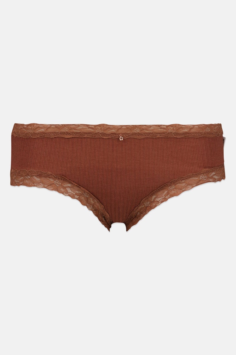 Kensie Women 5 Pack Textured Hipster Panty, Multicolor - Image 2