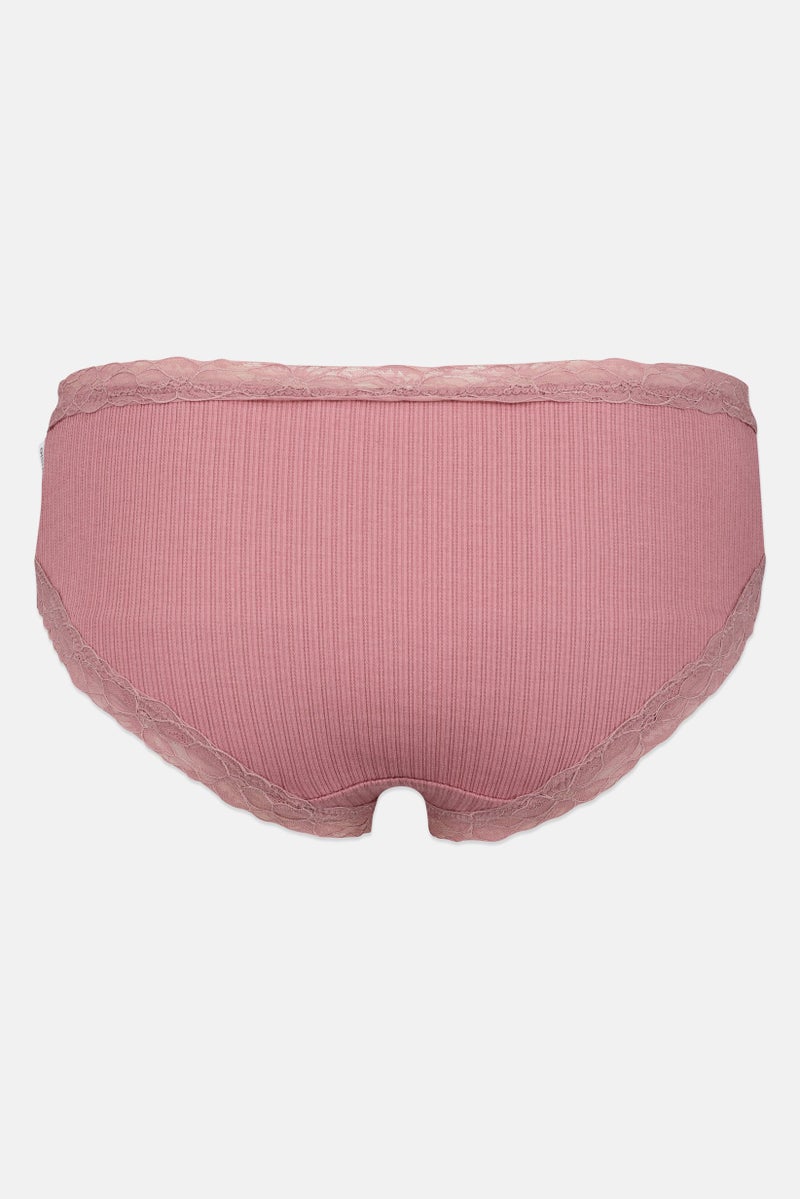 Kensie Women 5 Pack Textured Hipster Panty, Multicolor - Image 4