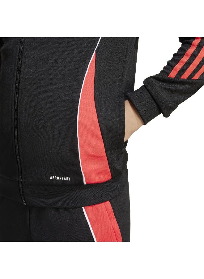 Adidas Messi Jkt Y Black Football Track Tops For Junior 5-6Y  - Image 5