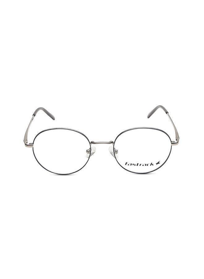 فاستراك نظارات طبية دائرية بإطار رمادي - Image 1