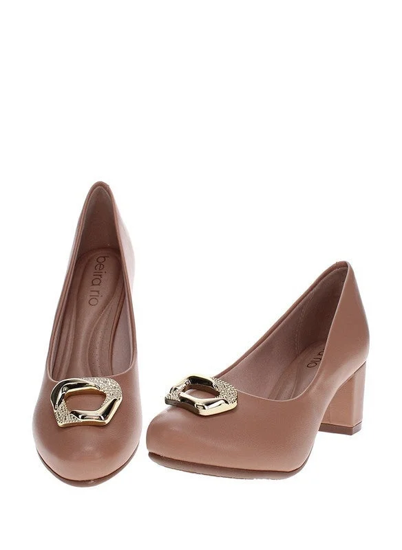 Beira Rio Nude BEIRA RIO Low Heel Shoes For Ladies for Women | Best Price UAE
