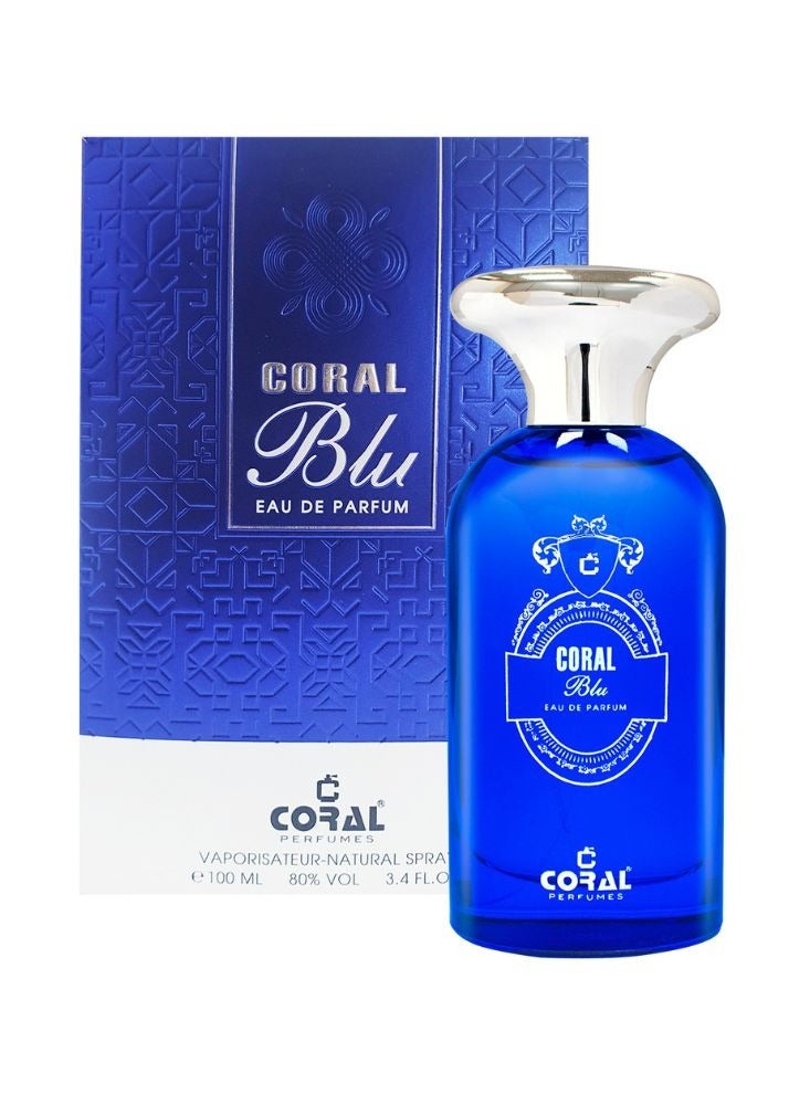Coral Blue Eau De Parfum 100ml  Long Lasting Fresh Perfume - Image 2
