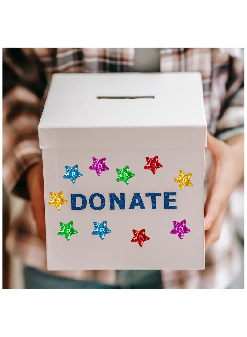 عبوة من 1620 ملصقًا نجميًا صغيرًا ثلاثي الأبعاد، 6 ألوان، لمكافأة الأطفال، مخطط سلوكي، لوازم مدرسية للطلاب والفصول الدراسية، قطر 0.6 بوصة - Image 5