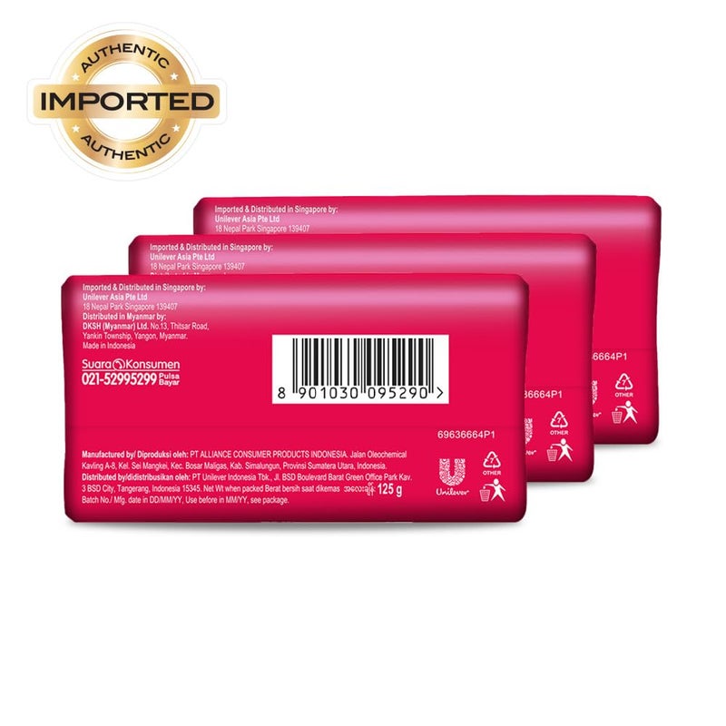 Camay Classic International Beauty Soap With Carnations Roses Buy 2 Get 1 Free Combo Pack Offer Bar Soap Combo Daily Skincare Gives Silky Soft Glowing Skin 3 Count 125G Each - Image 3