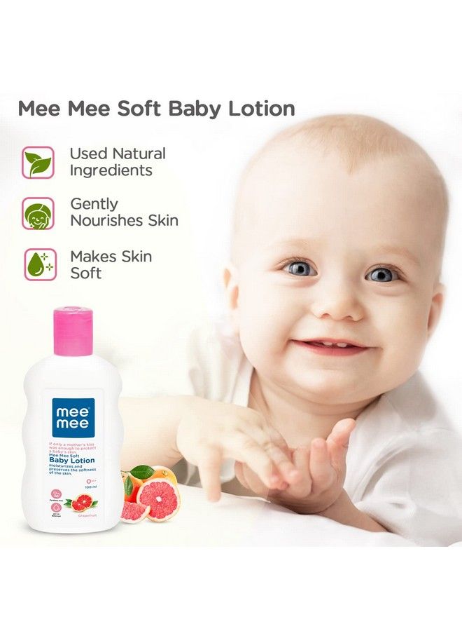 mee mee Baby Lotion (With Fruit Extracts 100 Ml (Single Pack)) - Image 3