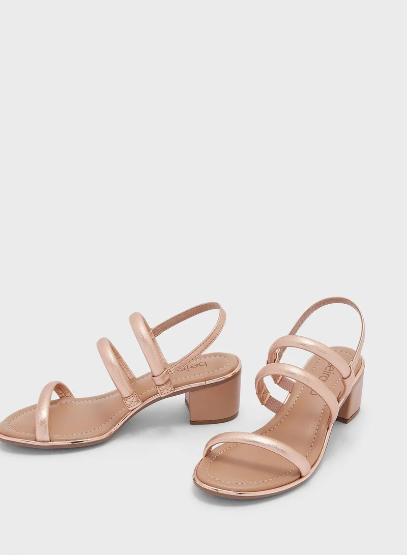 Beira Rio Sandals for Women with Back Strap – Stylish & Supportive sling Back Ladies Sandals