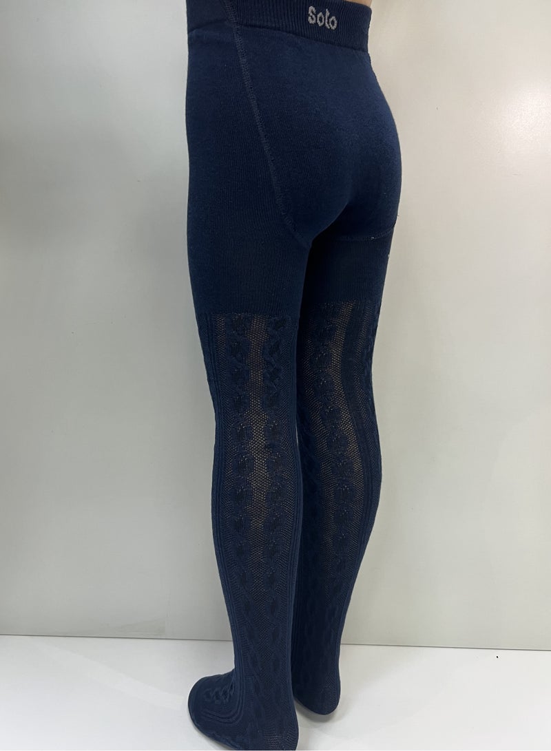 Solo Basic Cotton Tights Lycra out - Image 2