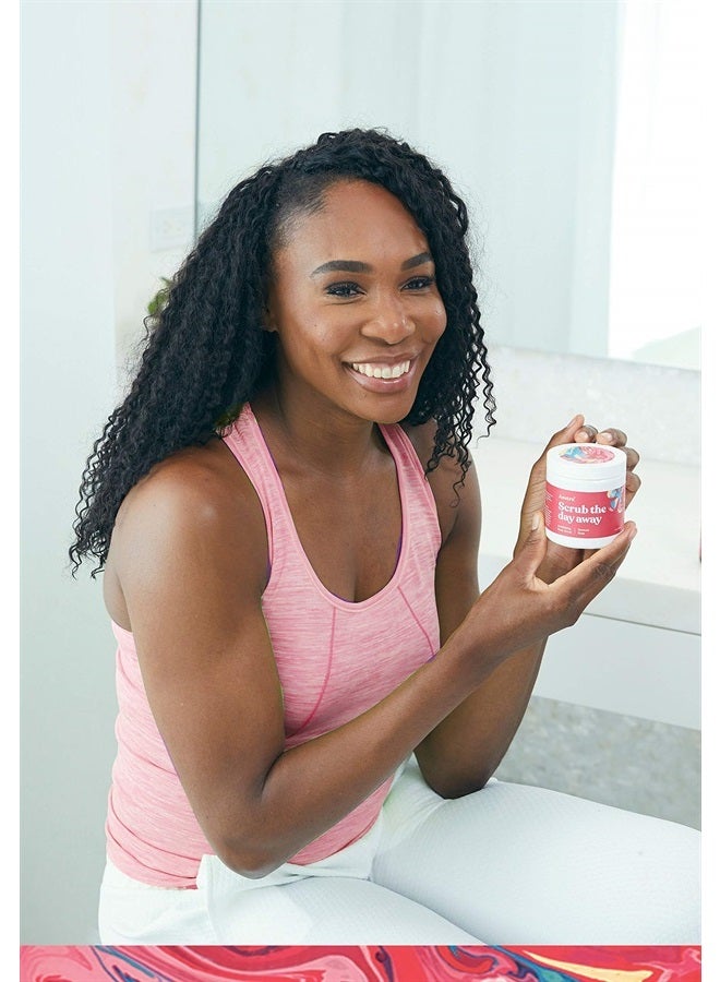 Asutra Dead Sea Salt Body Scrub Exfoliator (Sensual Rose), NEW BIGGER 16 oz Size | Ultra Hydrating, Gentle, & Moisturizing | Coconut, Rose, and Sandalwood Oils | Includes Wooden Spoon - Image 5