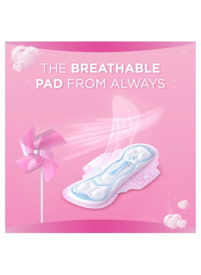 Always Skin Love Maxi Thick Sanitary Pads with Wings Large 30 Pads - Image 4