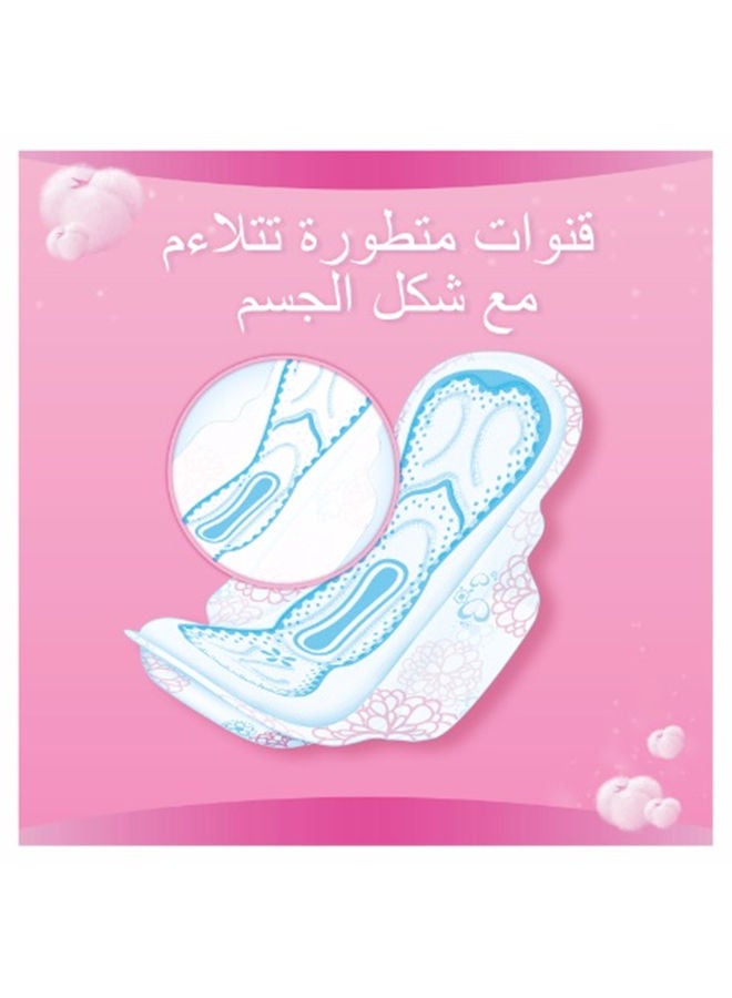 Always Skin Love Maxi Thick Sanitary Pads with Wings Large 30 Pads - Image 2