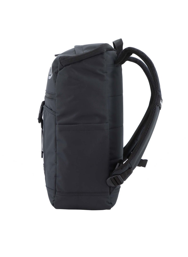 Discovery SHIELD RPET Polyester Top Zip Open Laptop Backpack Black with Tablet Compartment, Casual Backpack 30L Large Capacity Laptop Bag Water-Resistant,Multi-pocket School Travel Business Bag - pzsku/ZBA0DBD695F42C3CFC934Z/45/_/1721995623/b1c53f24-fce3-4527-9b03-1355f80d8868