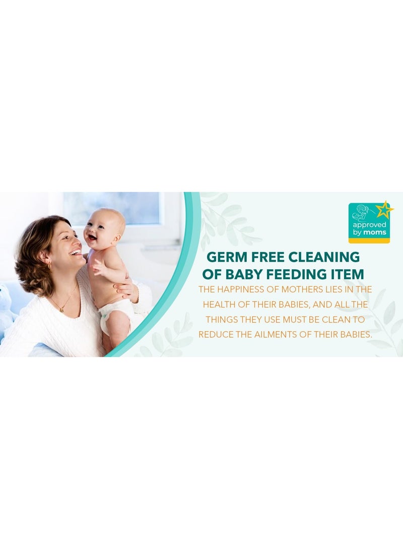 turtees Baby Toy & Bottle Cleanser Removes Milk Residue & Odour 500 ML - Image 2