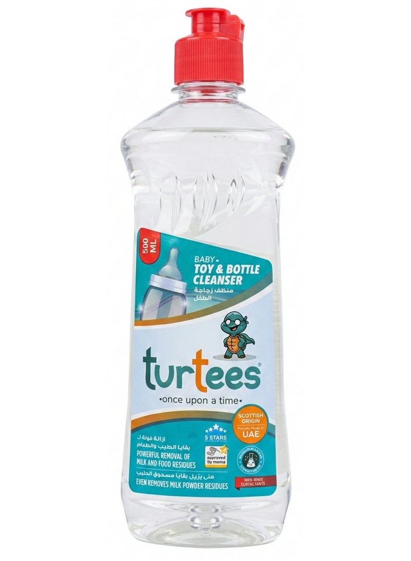 turtees Baby Toy & Bottle Cleanser Removes Milk Residue & Odour 500 ML - Image 1